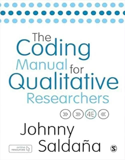 The Coding Manual for Qualitative Researchers 4th Edition