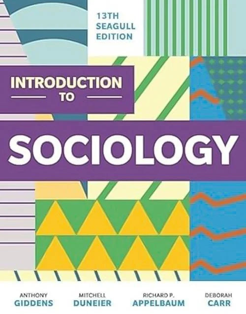 Introduction to Sociology Seagull Thirteenth Edition